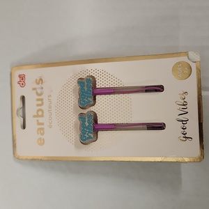 NWT DCI Good Vibes Earbuds compatible w/all audio devices